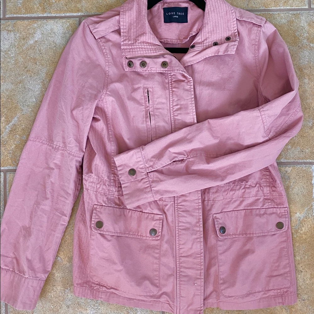 Dusty Rose LoveTree Jacket